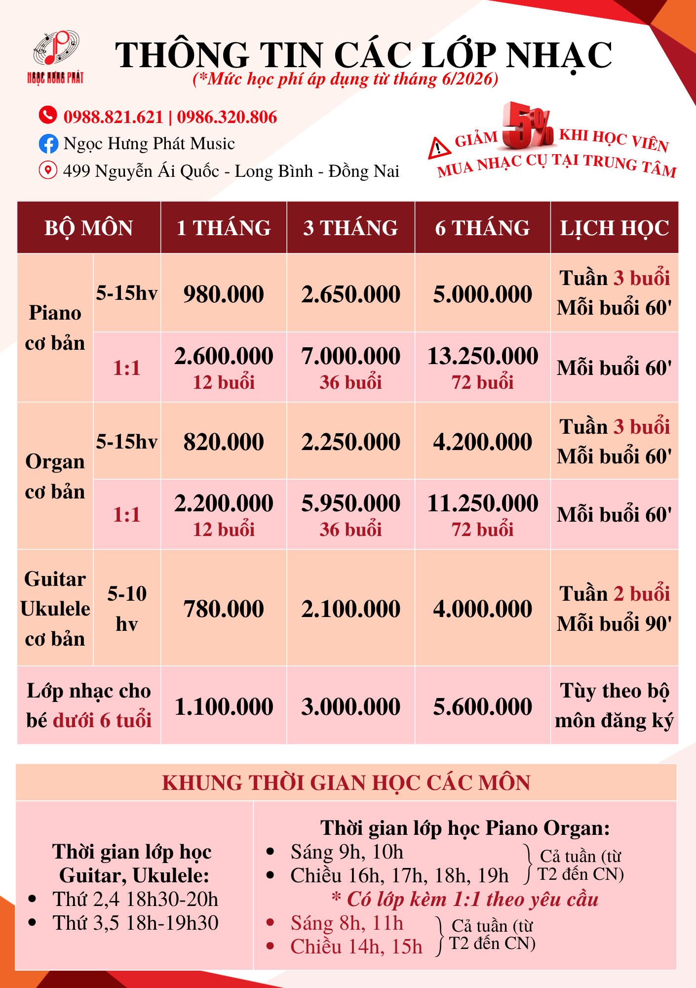 thông tin khóa học 2026 - chỉnh sửa lần 1