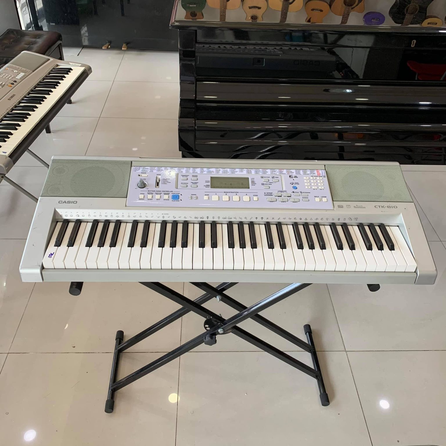 Đàn organ casio ctk810 Nhật Bản cho học sinh tập luyện