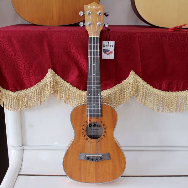 ĐÀN UKULELE DALLAS DL23 TỰ NHIÊN Ngọc Hưng Phát Music