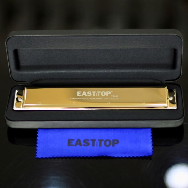 HARMONICA EASTTOP T2403 GOLD