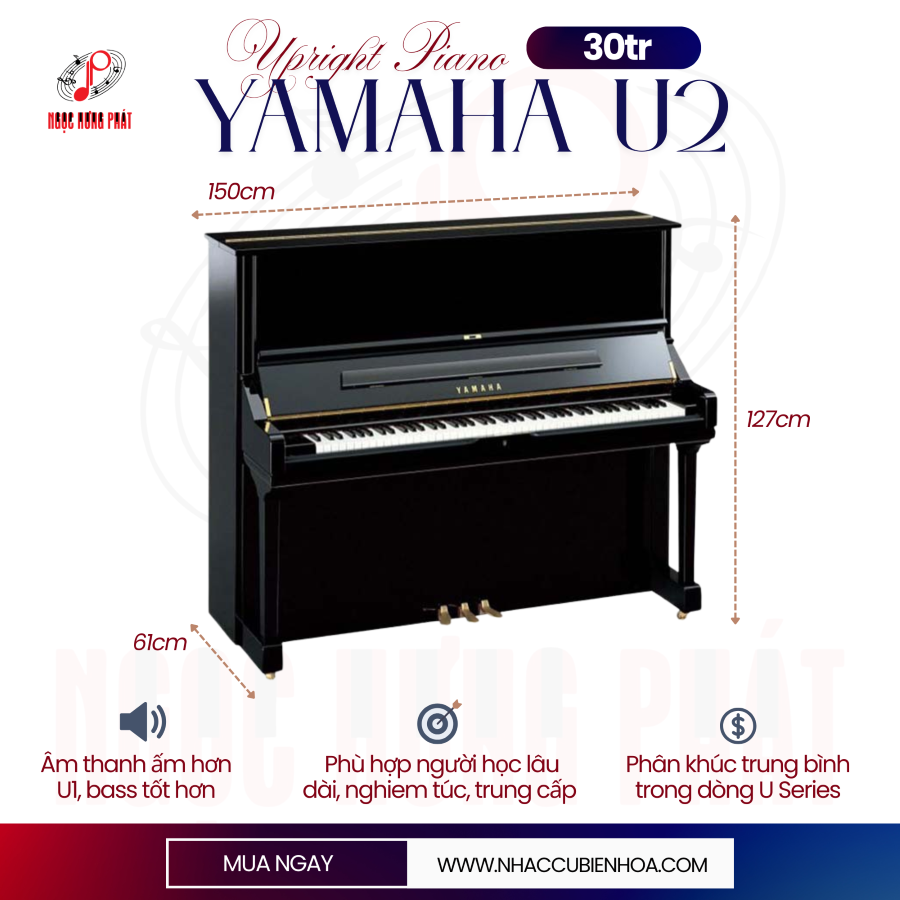 Piano cơ Yamaha U2