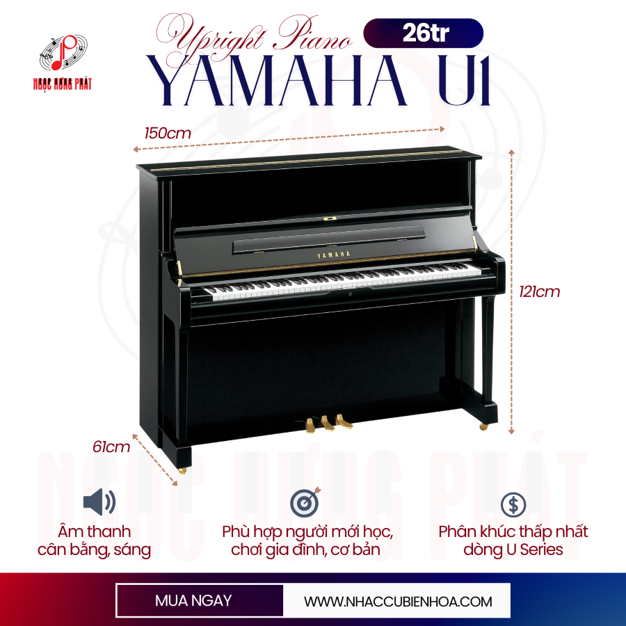 Piano cơ Yamaha u1