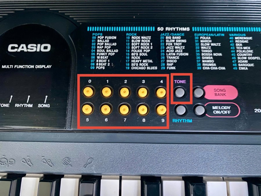 Hướng dẫn sử dụng đàn organ - chỉnh tiếng