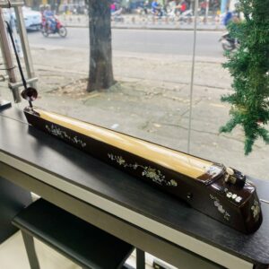 Đàn bầu thẳng gỗ mun
