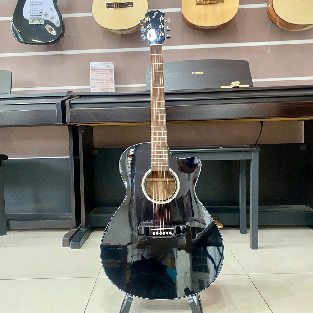 Guitar Acoustic Gỗ Tràm Đen