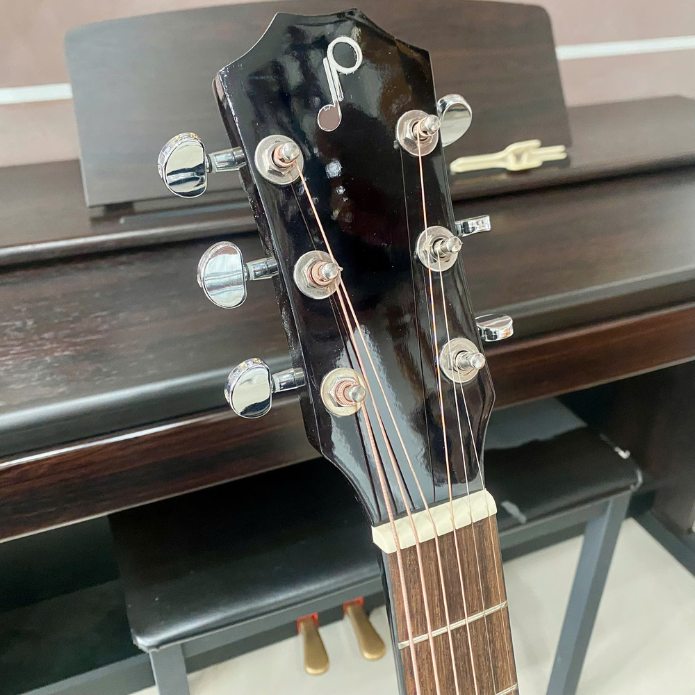 Guitar Acoustic Gỗ Tràm Đen