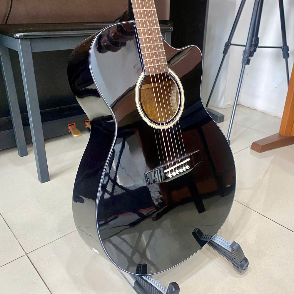 Guitar Acoustic Gỗ Tràm Đen